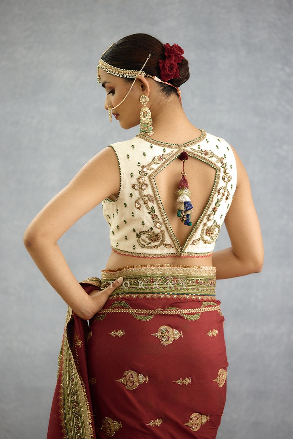Zehra Neelat Aneeqa Saree Set