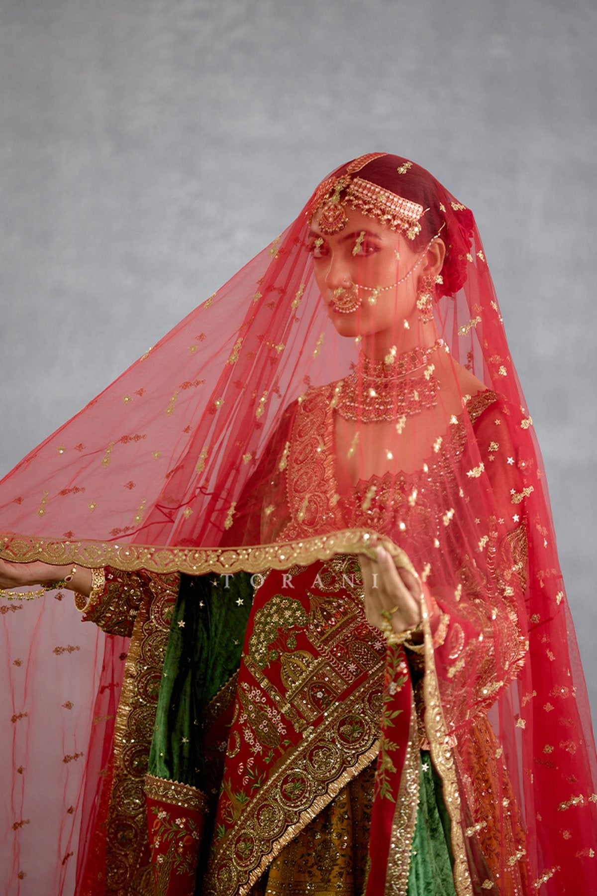 Zehra Zarqash Sidra Lehenga Set