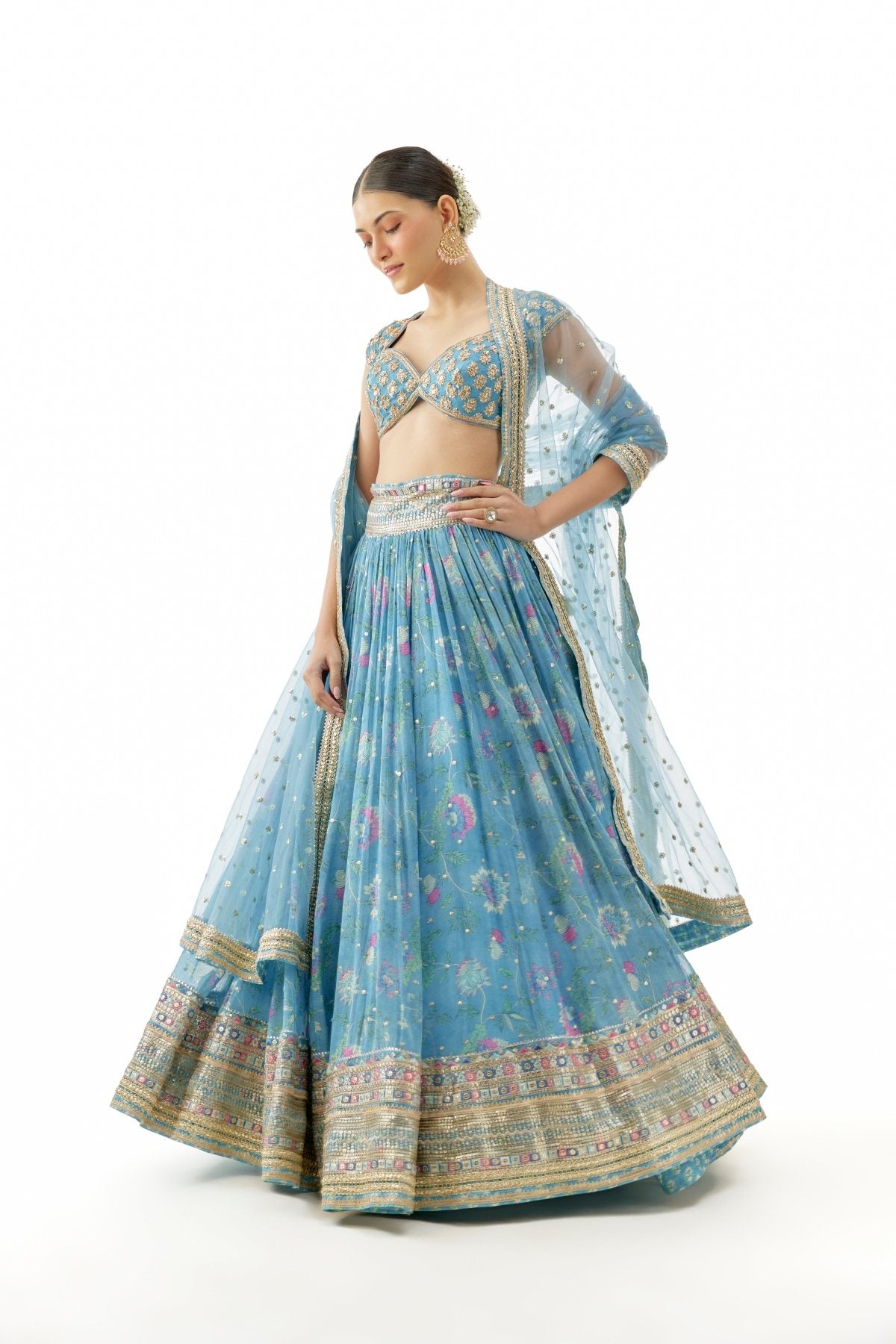 Zil Lehenga Set- Avneet Kaur